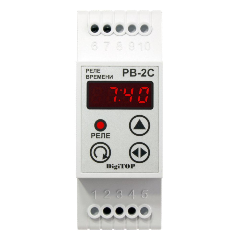 Програмоване реле часу РВ-2с