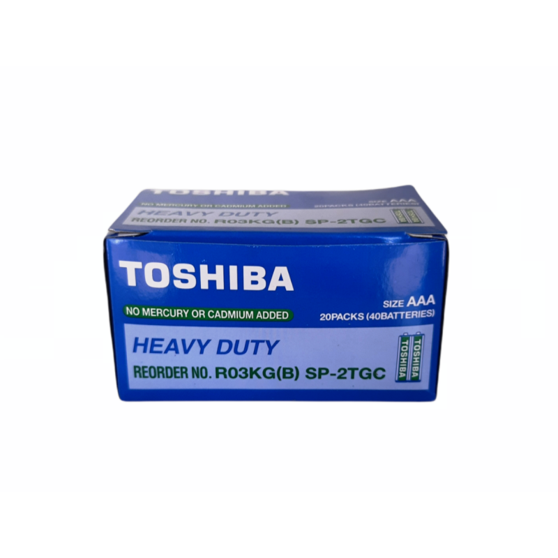 Батарейка Toshiba HD R03 СИНЯ  AAA сольова   40/200/1000