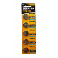 Батарейка Toshiba CR-2016 літієва 5/100