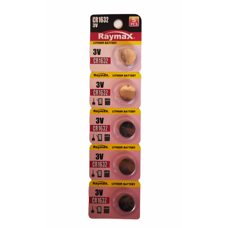 Батарейка Raymax CR-1632 5/100