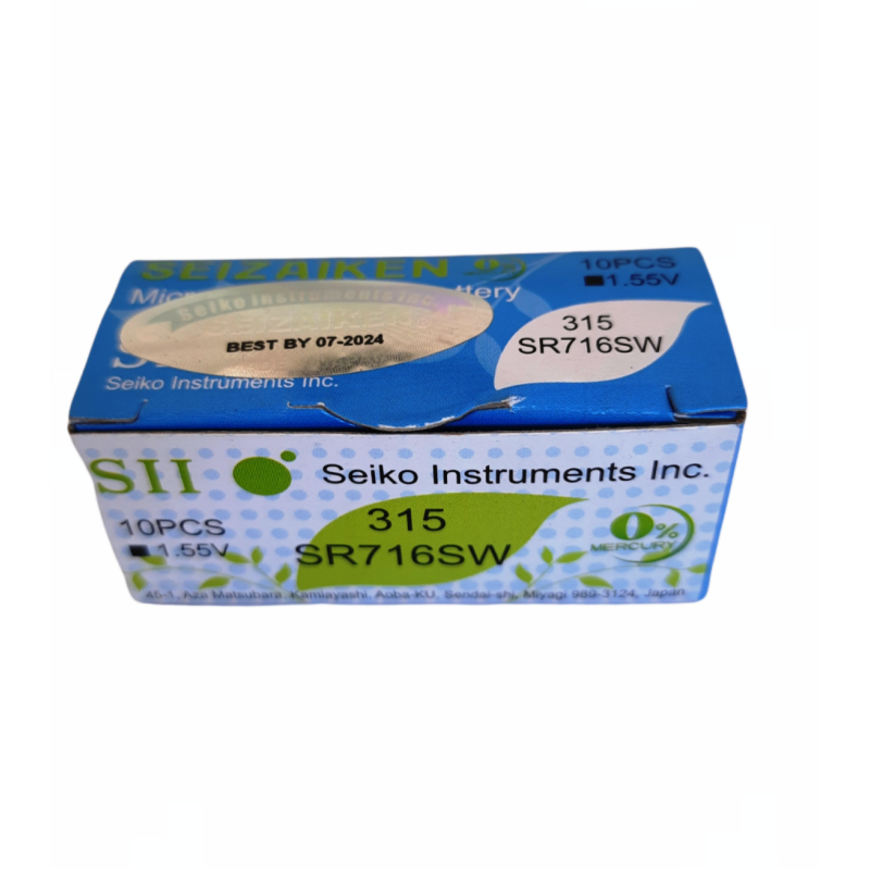 Оксид-срібно-цинкова батарейка Seizaiken 