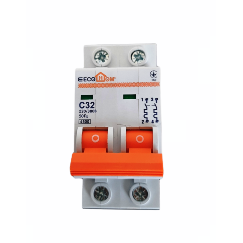 Автоматичний вимикач ECO 2p С 32A ECOHOME