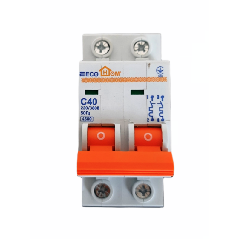 Автоматичний вимикач ECO 2p С 40A ECOHOME