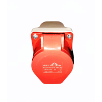 Розетка (гнездо) стационарная ECOНОМЕ ГC 16А/5 3Р+N+РЕ (ECO-115)