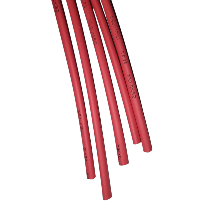 Термоусаджувальна трубка 5,0/2,5 (Червона)