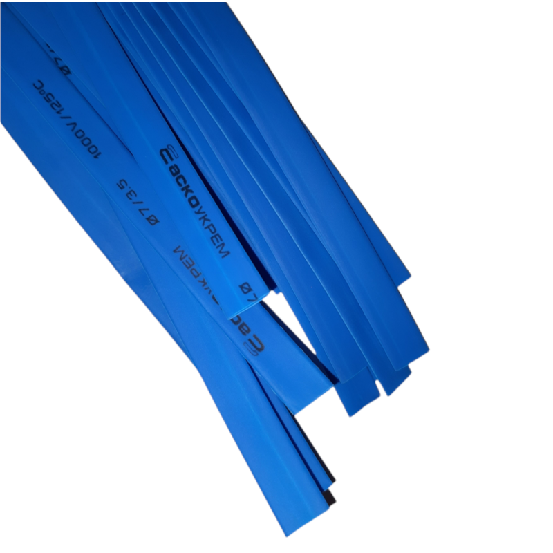 Термоусаджувальна трубка 7,0/3,5 (Синя)