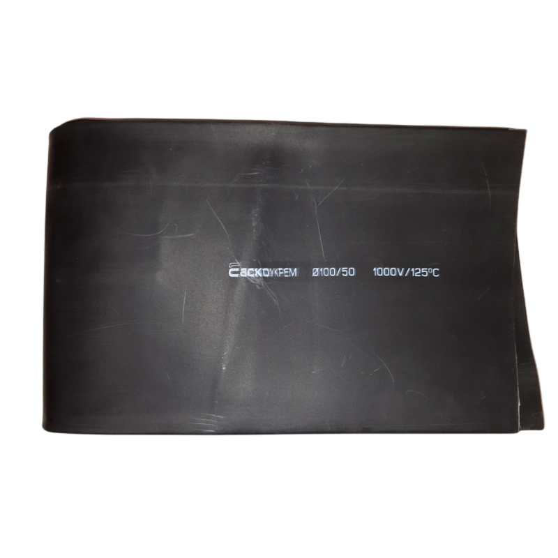 Термоусаджувальна трубка 100,0/50,0 шт.(1м) чорна