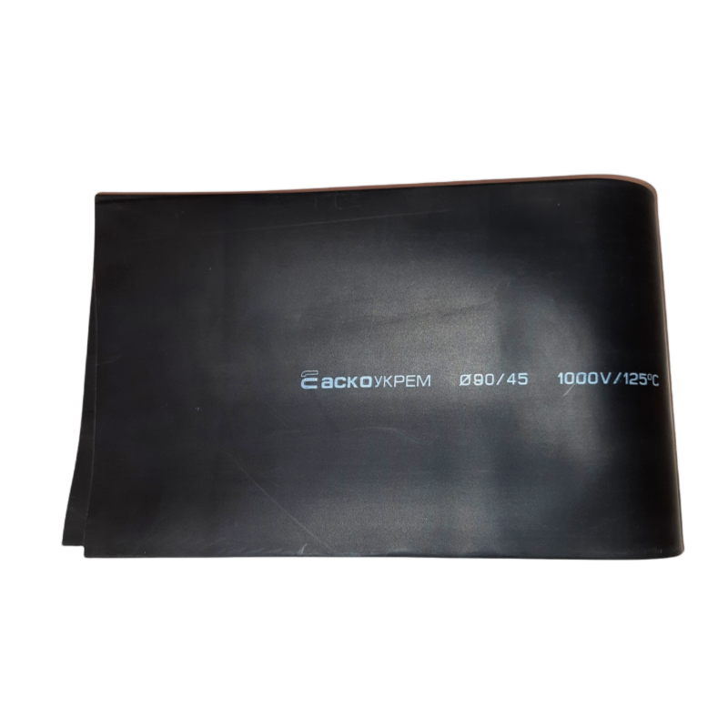 Термоусаджувальна трубка 90,0/45,0 шт.(1м) чорна