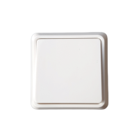 Вимикач 1-кл. BЗ10-1-0-Сb-W (білий)