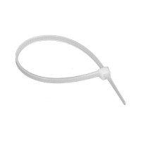 Кабельна стяжка багаторазова. 5 * 200 біла Apro (пач. 100 штук) (APRO)