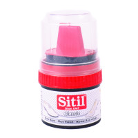 Крем-блиск для взуття Sitil 60мл пластикова банка Білий Туреччина / 12