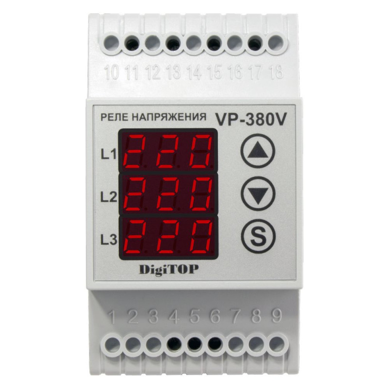 Реле напруги Vp-380В