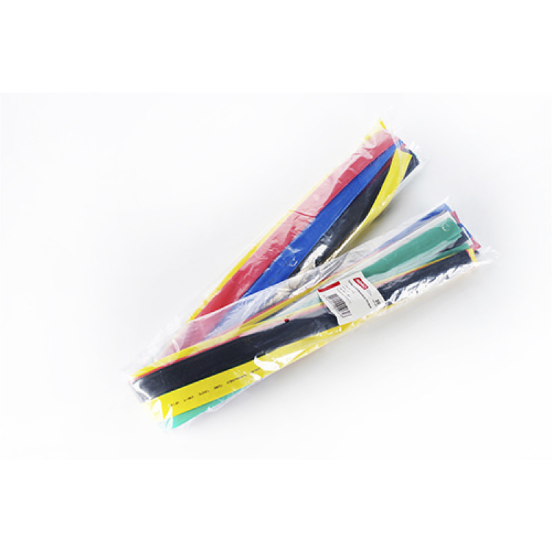 Термоусаджувальна трубка 14мм набір 6 кольорів (APRO, Туреччина)