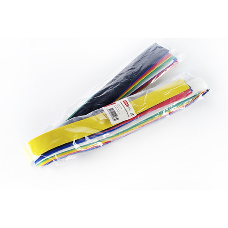 Термоусаджувальна трубка 25мм набір 6 кольорів (APRO, Туреччина)