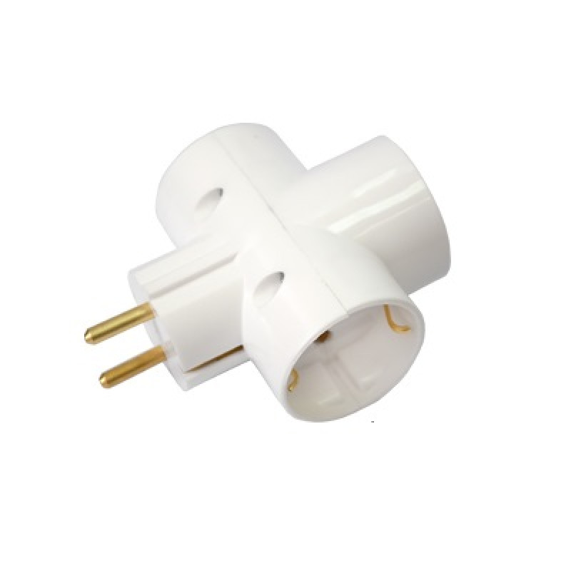 Трійник (розгалужувач) Bylectrica 3-й РВ16-377 із заземленням