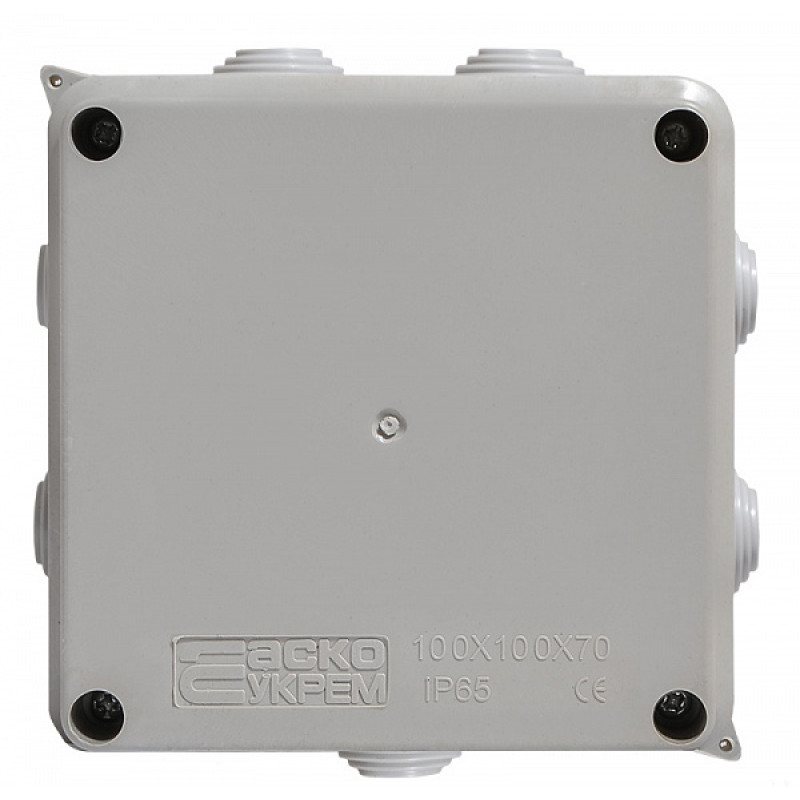 Розподільча  коробка 100*100*70