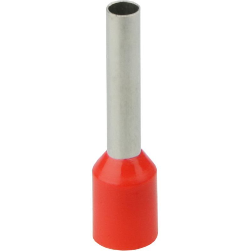 Накінечники трубчаті НТ 1,0-12 червоні (100 шт.)