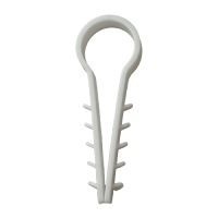 Дюбель-хомут (д 8) під кругл. проводів (ялинка) (APRO, Туреччина) (пач - 100шт)