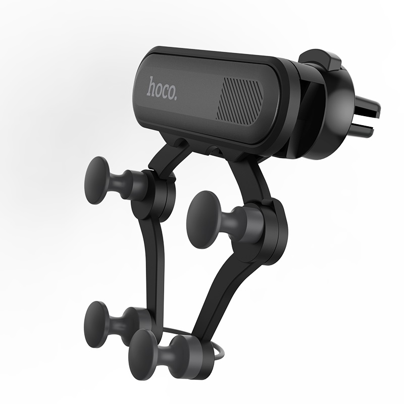 Автотримач Hoco CA51 Air outlet gravity in-car holder Black