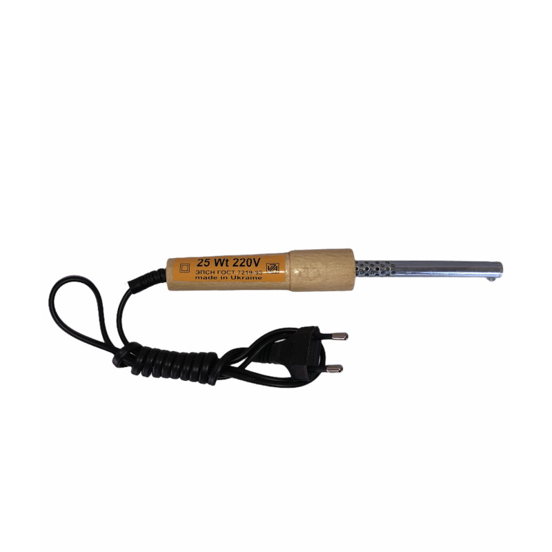 Паяльник Запоріжжя ГОСТ 7219-83  25W/220V дерево