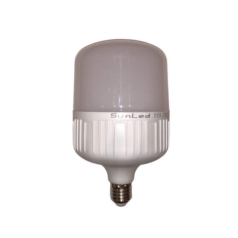 Лампа пром Е27 50 Вт циліндр 6500К SUN LED