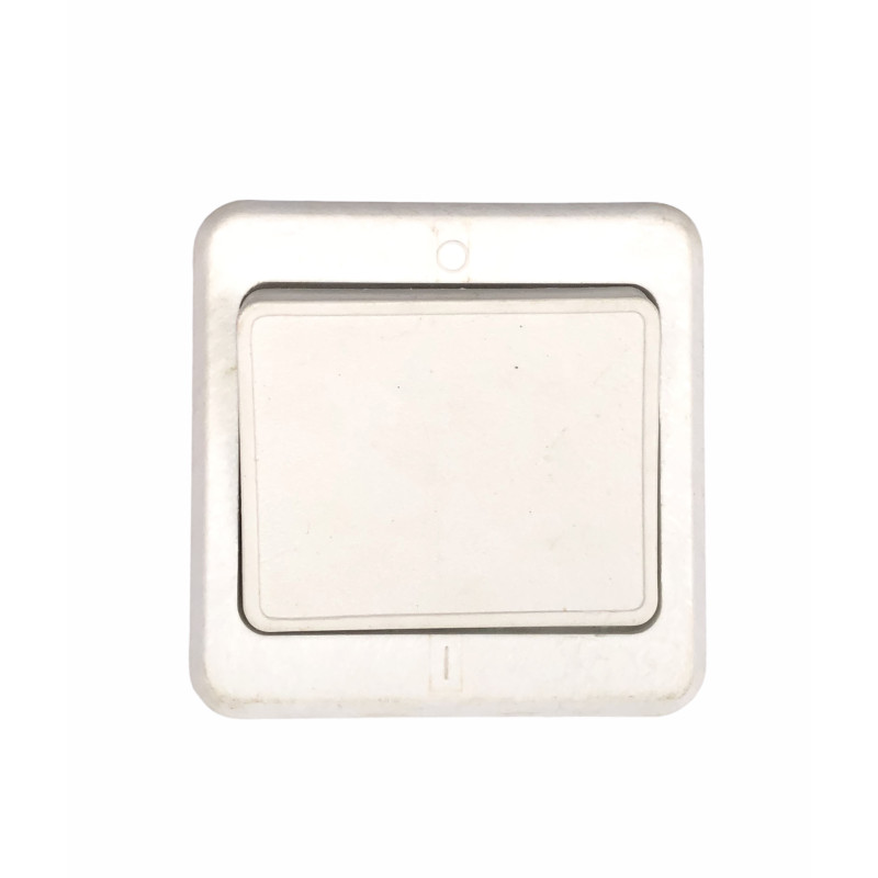 Вимикач внутрішній 1-й з Широкою клавішею 6А 250В З 16 ш S 1200-008