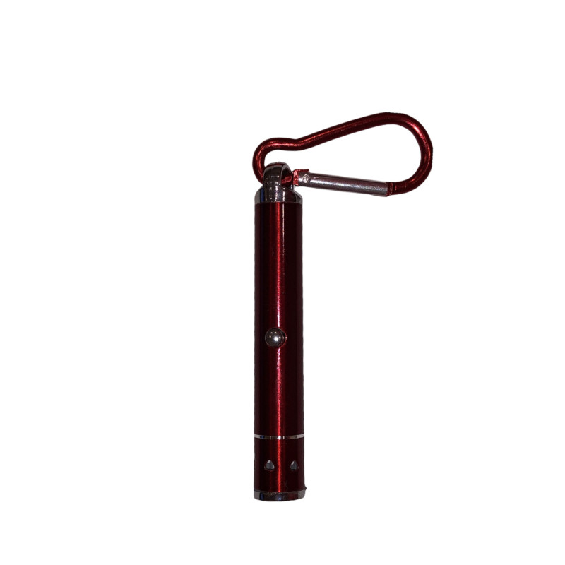 Ліхтар брелок  001, лінза, 4*AG13, 85*12мм   1/24