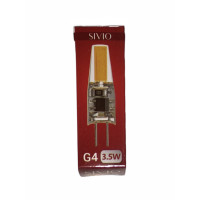 SIV-G4-220V-Silicon-3,5W-4500K cob1505 Світлодіодна лампа SIVIO