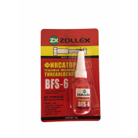 Герметик фіксатор BFS-5 червоний Золекс блістер 10г / 12