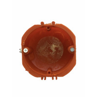 Подрозетник гіпс збірний кольоровий d60 П №28 (100шт.) 10/100