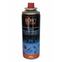 Газ для портативних газових приладів BURN 220г Харків 1/4/32