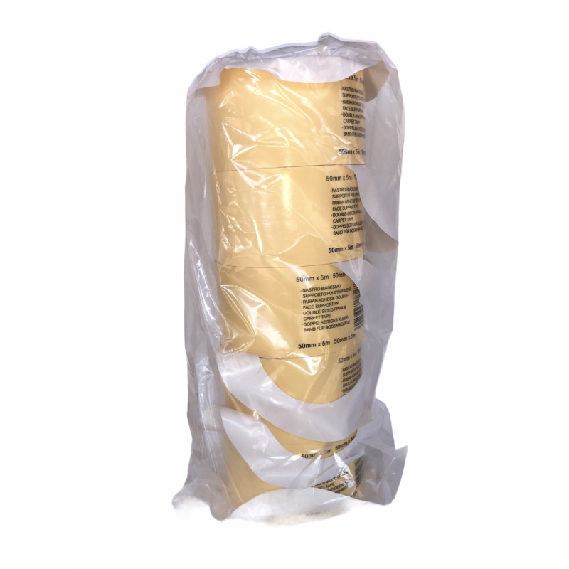 Скотч двосторонній поліпропіленовий 50mm * 5м 5/80