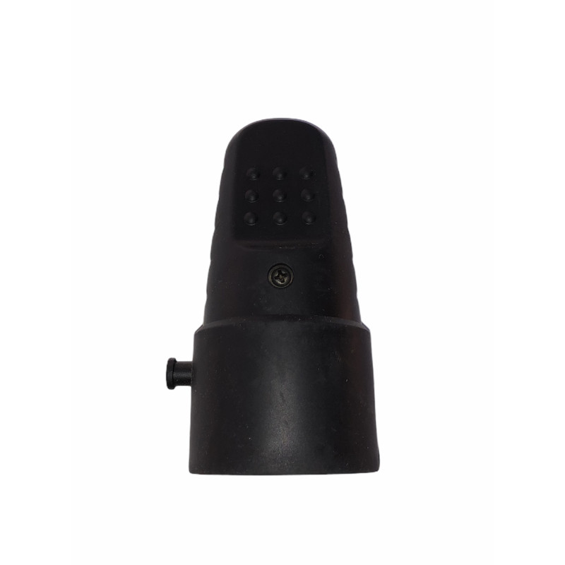 Розетка переносна із заземленням бризкозахисна /зах з кришкою гум. 250В 16А СВ-У РП16 005