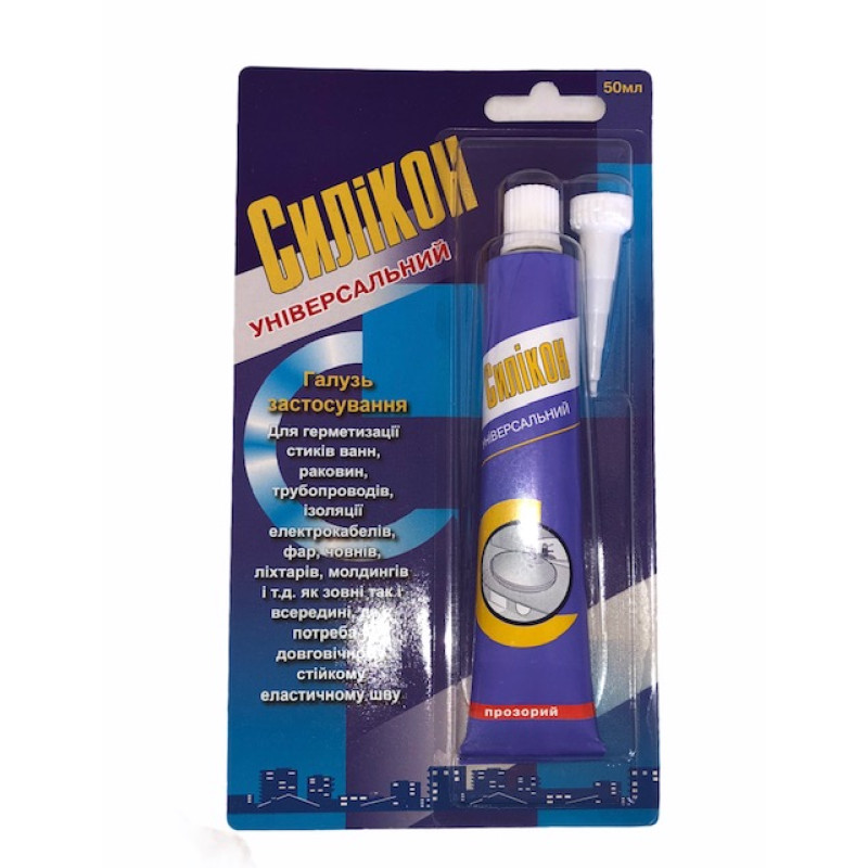 Силікон універсальний прозорий 