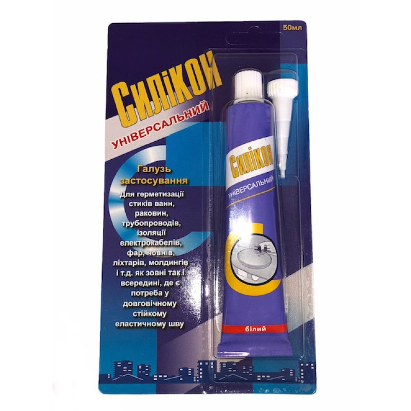Силікон універсальний білий 
