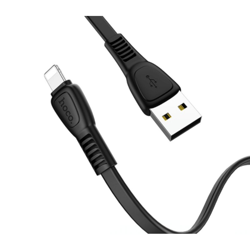 Кабель HOCO X40 Noah for Lightning 2,4A/1m. Black