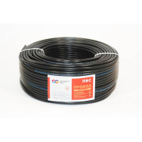 Кабель ПВС  2*1,0 ЧОРНИЙ 