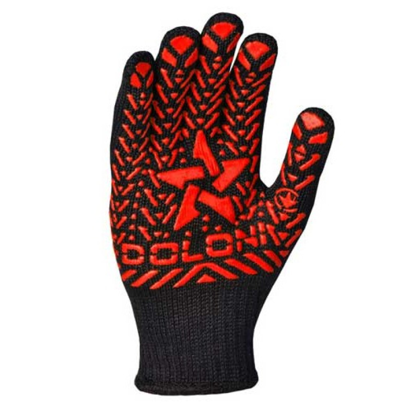 Перчатка Днепр Арт 4080  ЗІРКА ПВХ чорна 7 кл.р.11 10/200