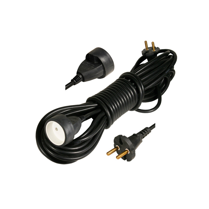 Подовжувач «тато-мама» ГОСТ 10А 220 В, (перетин дроту 2 * 0.75мм²) 20м