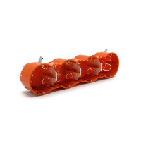 Коробка монтажна чотиримісна Bylectrica КЕ-506